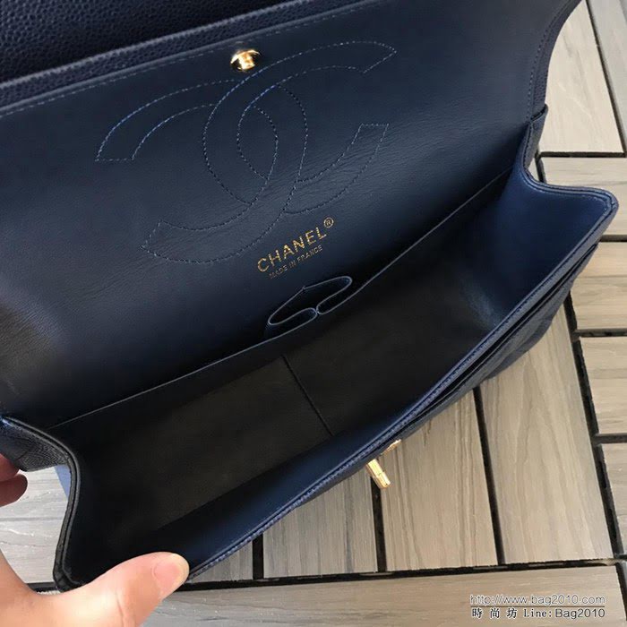 CHANEL香奈兒 独家背景实拍 小香cf系列 鱼子酱 1119#经典款 原厂小牛皮 里內小羊皮 時尚百搭 鏈條單肩斜挎包  Cco1130